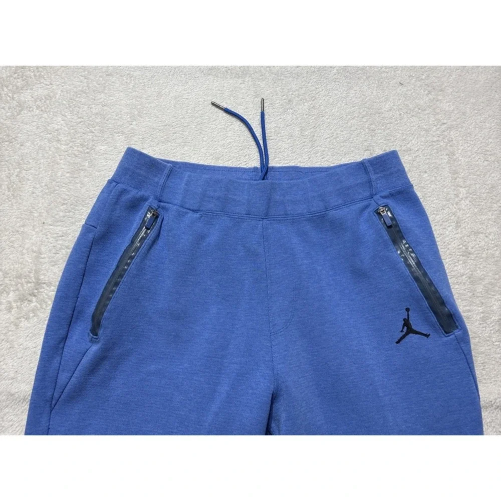 Nike Air Jordan Tech Fleece Joggers Mens Size XL Blue